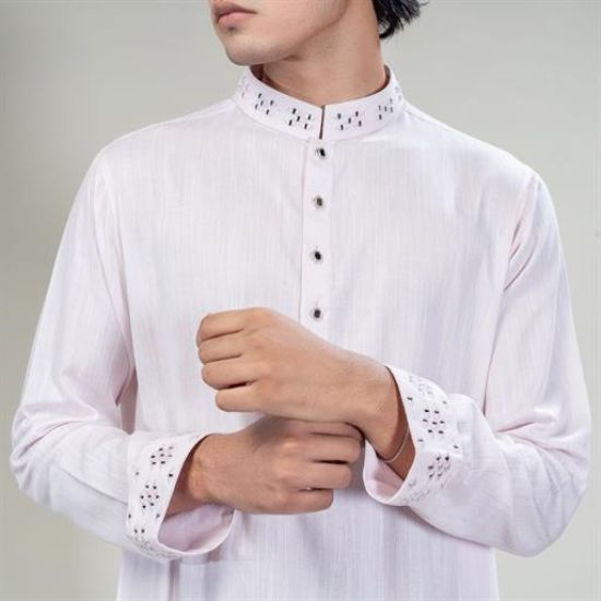 Picture of Mirror work panjabi regular fit