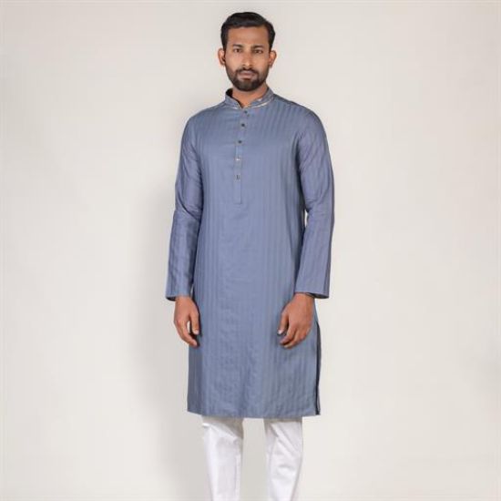 Picture of Pattern Base Men's Panjabi regular fit