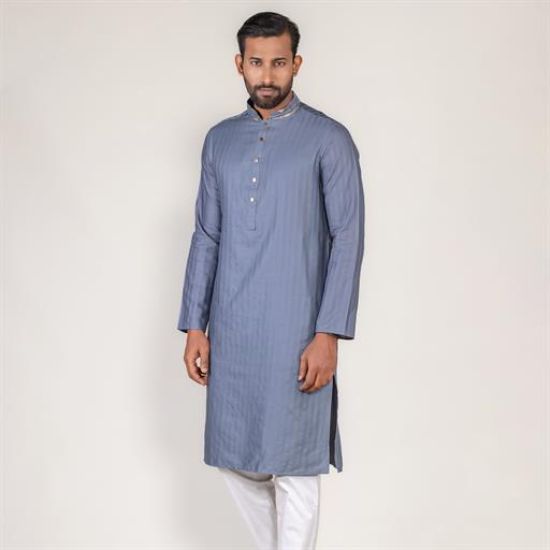 Picture of Pattern Base Men's Panjabi regular fit