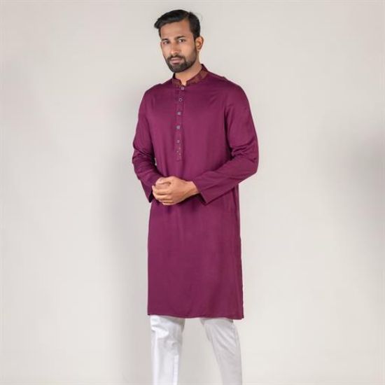 Picture of Pattern Base Men's Panjabi