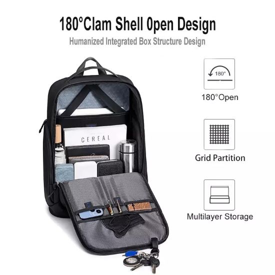 Picture of Premium Fabric Hunter New B00554 Water Resistant Anti Theft Backpack (CH554)