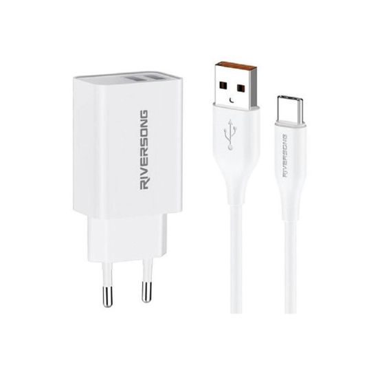 Picture of Riversong SafeKub D2-AD29+CT85 (12W-C) Adapter & Cable