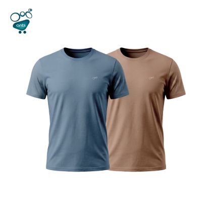 Picture of Mens Premium Blank T-shirt - Light Coffee & Stellar Combo