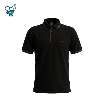 Picture of Premium Double PK Cotton Polo - Black