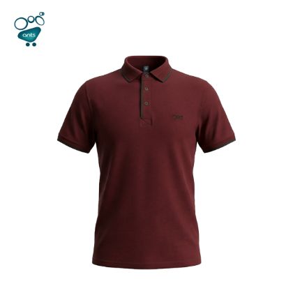 Picture of Premium Double PK Cotton Polo - Maroon