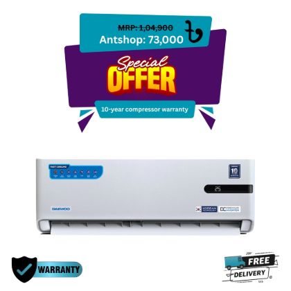 Picture of DAEWOO 2 Ton DC Inverter Split Type Air Conditioner (DSB-H249B1KLHI-T)