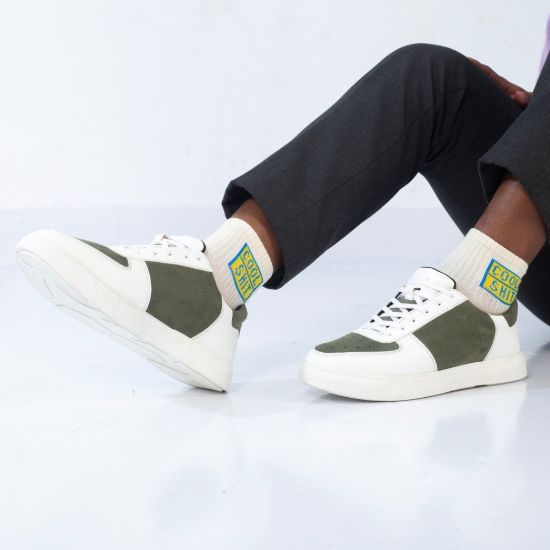 Picture of Zuqo Men's Sneaker : Drip - Olive