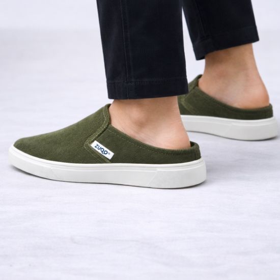 Picture of Zuqo Men's Half Shoe - Olive