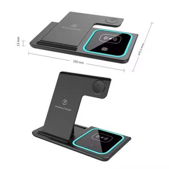 Picture of 3-in-1 Wireless Charger - Multifunction Phone Charging Stand