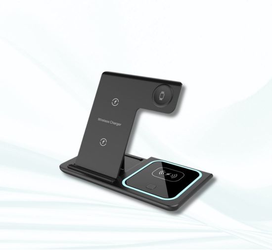 Picture of 3-in-1 Wireless Charger - Multifunction Phone Charging Stand