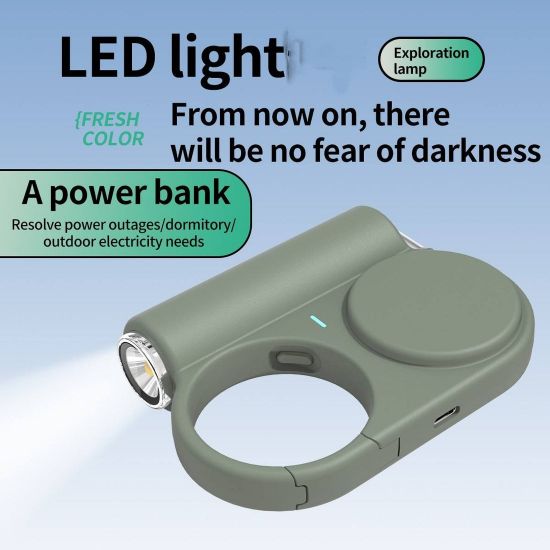 Picture of 5000mAh Power Bank 22.5W Fast Charging with Type-C Cable & Flashlight