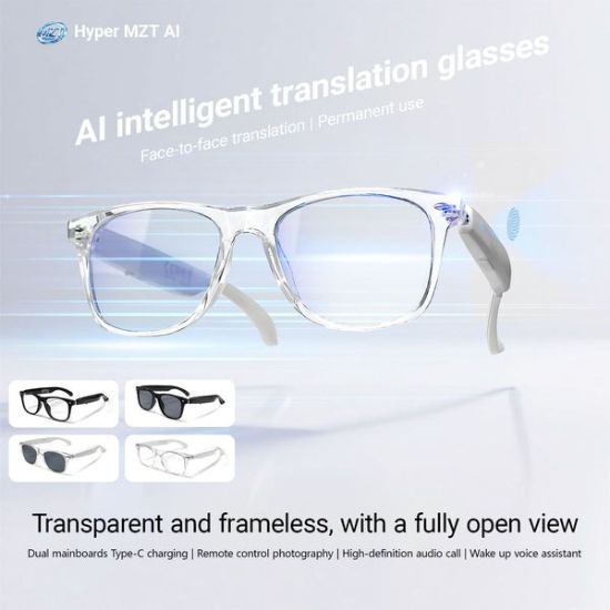 Picture of F16 AI Smart Glasses - Bluetooth Audio Sunglasses with Translation