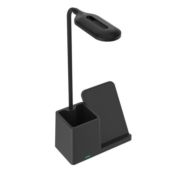 Picture of 15W Wireless Charger with Pen Holder & Desk Lamp for iPhone