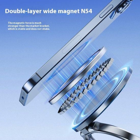 Picture of Magnetic Phone Holder - 360° Rotating Car Mount Dashboard & Windshield