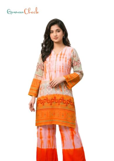 Picture of Women’s Orange Two Piece Set