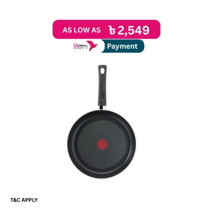 Picture of TEFAL GREYISH BLACK DELICIA FRY PAN 24 CM