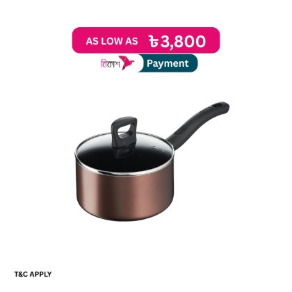 Picture of TEFAL DAY BY DAY SAUCEPAN 18 CM + GLASS LID NEW