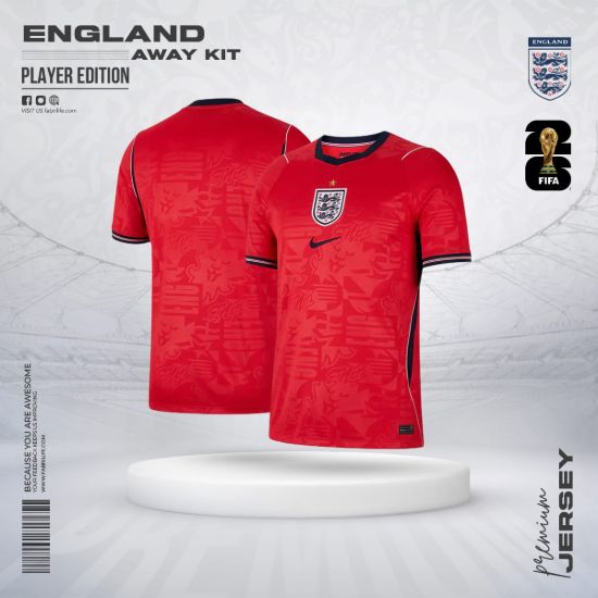 Picture of England 2026 World Cup Away Jersey - Player Edition