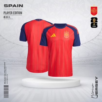 Picture of Spain 2026 World Cup Home Jersey - Player Edition