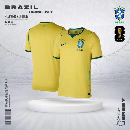 Picture of Brazil 2026 World Cup Home Jersey - Player Edition