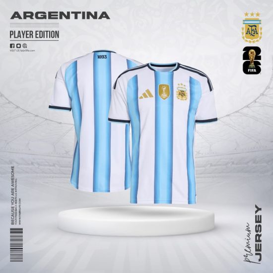 Picture of Argentina 2026 World Cup Home Jersey - Player Edition