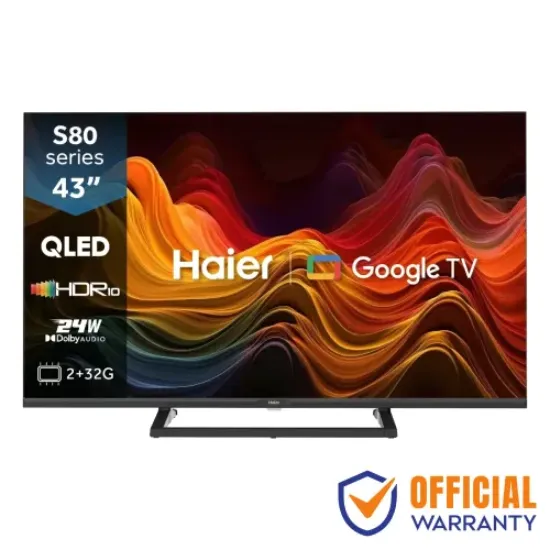 Picture of Haier H43S80GUX 43" QLED 4K UHD Google TV