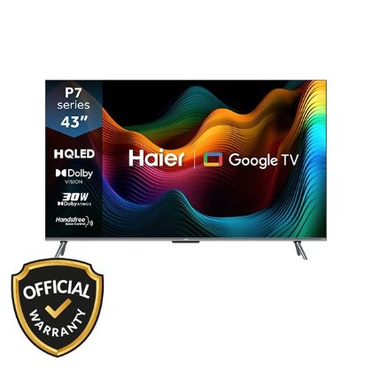 Picture of Haier 43 Inch Bezel-Less HQLED 4K UHD Google TV (H43P7UX)