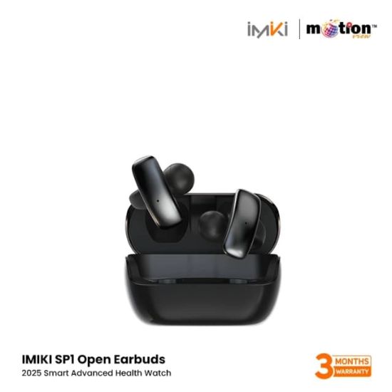 Picture of IMIKI-SP1-Open-Ear-With-10mm-Dynamic-Drivers-Wireless-Earbuds--Blue