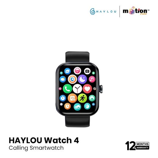 Picture of Haylou-Watch-4-1.93--TFT-HD-Display-&-GPS-With-BT-Calling-Smart-Watch---Silver