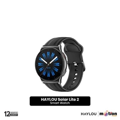 Picture of Haylou-Solar-Lite-2-1.43--AMOLED-Display-With-1ATM-Water-Resistance-Smart-Watch--black