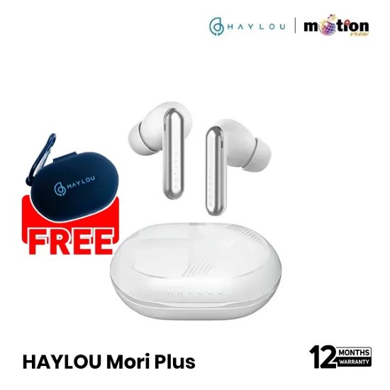 Picture of Haylou-Mori-Plus-42dB-Hybrid-ANC-True-Wireless-Earphones--White