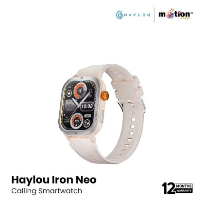 Picture of Haylou-IRON-Neo-1.95-inch-TFT-With-3ATM-Waterproof-Smart-Watch--Silver