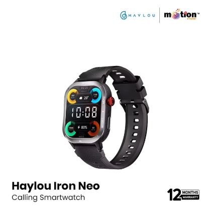 Picture of Haylou-IRON-Neo-1.95-inch-TFT-With-3ATM-Waterproof-Smart-Watch--Black
