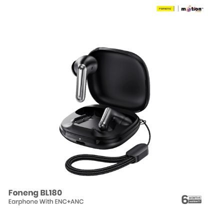 Picture of FONENG-BL180-ANC+ENC--Noise-Canceling-TWS-Earphone--Silver