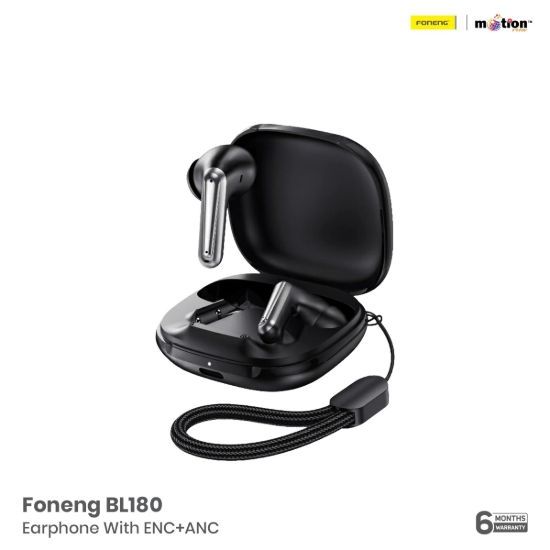 Picture of FONENG-BL180-ANC+ENC--Noise-Canceling-TWS-Earphone--Silver