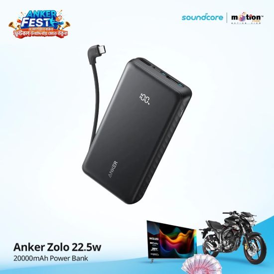 Picture of Anker-Zolo-22.5w-10000mAh-Power-Bank--Black