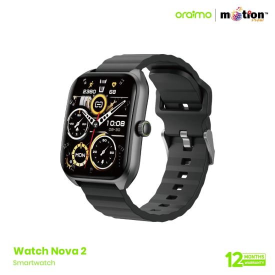 Picture of Oraimo-Nova-2-Lite-Smart-Watch-OSW-814L--BLACK