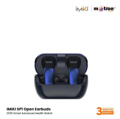 Picture of IMIKI-SP1-Open-Ear-With-10mm-Dynamic-Drivers-Wireless-Earbuds--Blue
