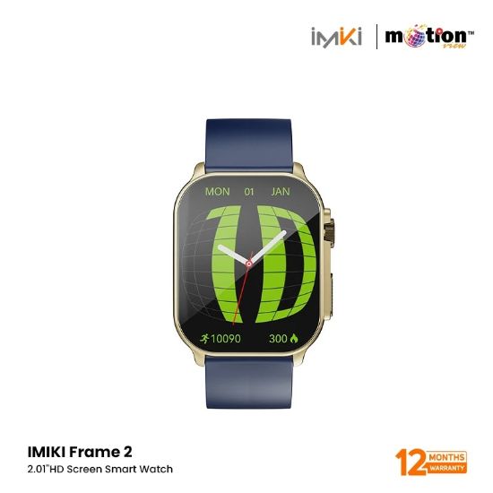 Picture of IMIKI Frame 2 BT calling Smart Watch - Blue