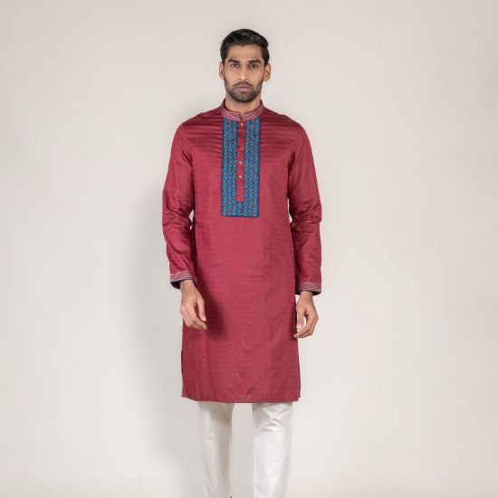 Picture of Exclusive Karchupi  design Panjabi