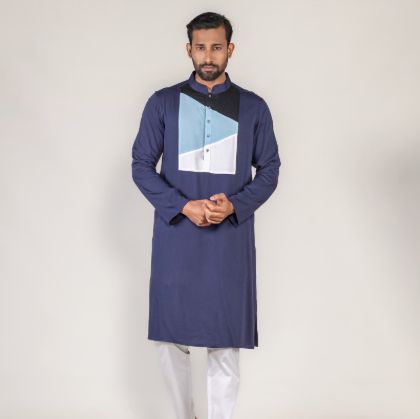 Picture of Color Block men's panjabi