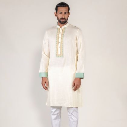 Picture of 3D Embroidery design panjabi REGULAR FIT