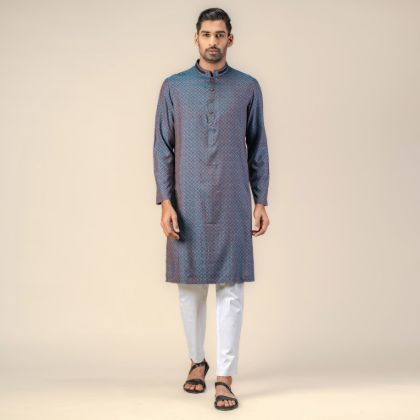 Picture of Printed Regular fit Panjabi