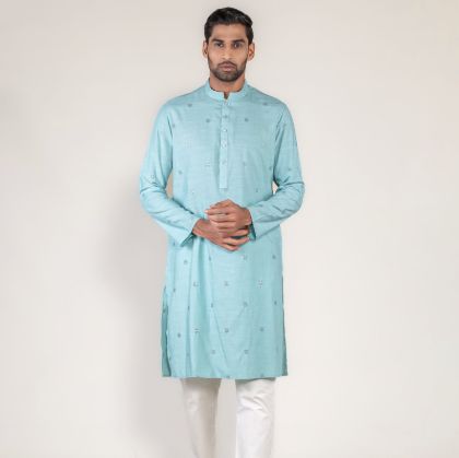 Picture of All over Embroidered Men's panjabi