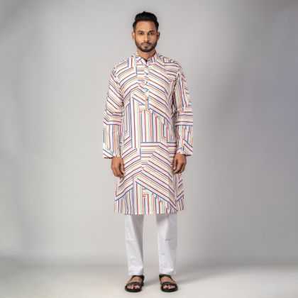 Picture of Men's Basic Slim fit Panjabi