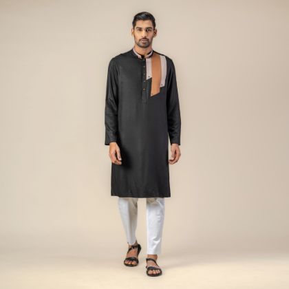 Picture of Color Block Men's Regular fit  Panjabi