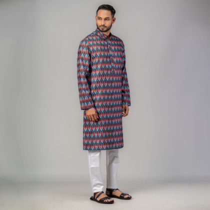 Picture of Raw Nation Men's Regular Fit Panjabi