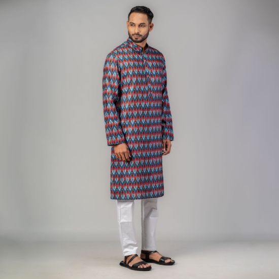 Picture of Raw Nation Men's Regular Fit Panjabi