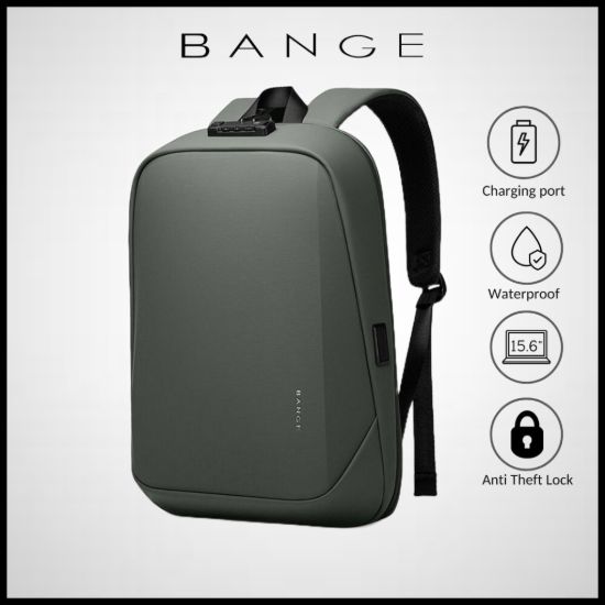 Picture of BANGE BG-7251 Mens Business Double-Shoulder Laptop Bag Large Capacity Waterproof Backpack