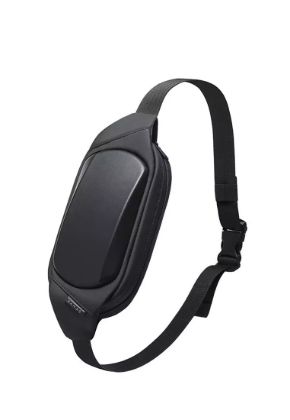 Picture of BANGE 7266 Anti-Theft Chest Bag – Black Waterproof Crossbody for Travel & Daily Use